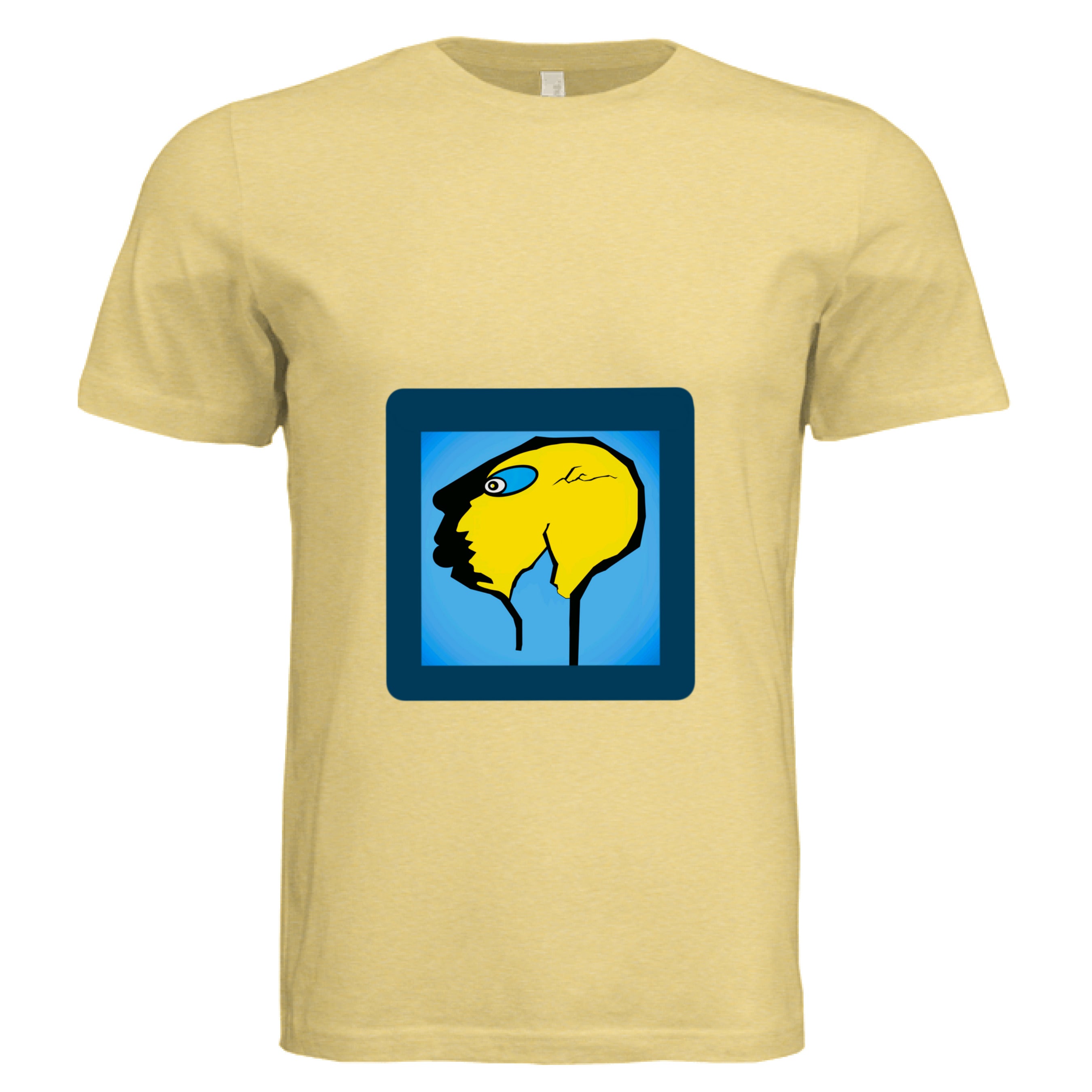 Pale Yellow Triblend - FRONT