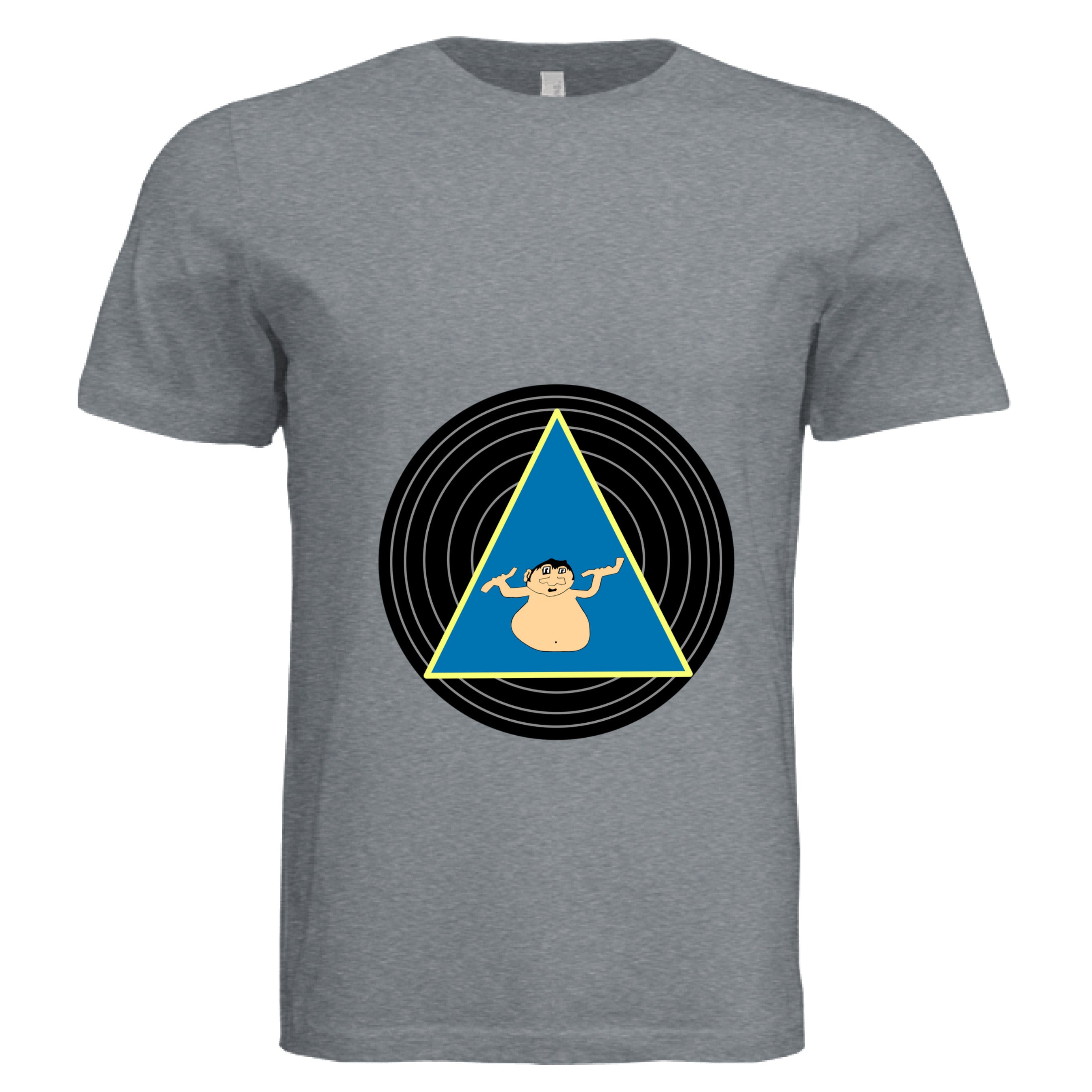 Solid Slate Triblend - FRONT