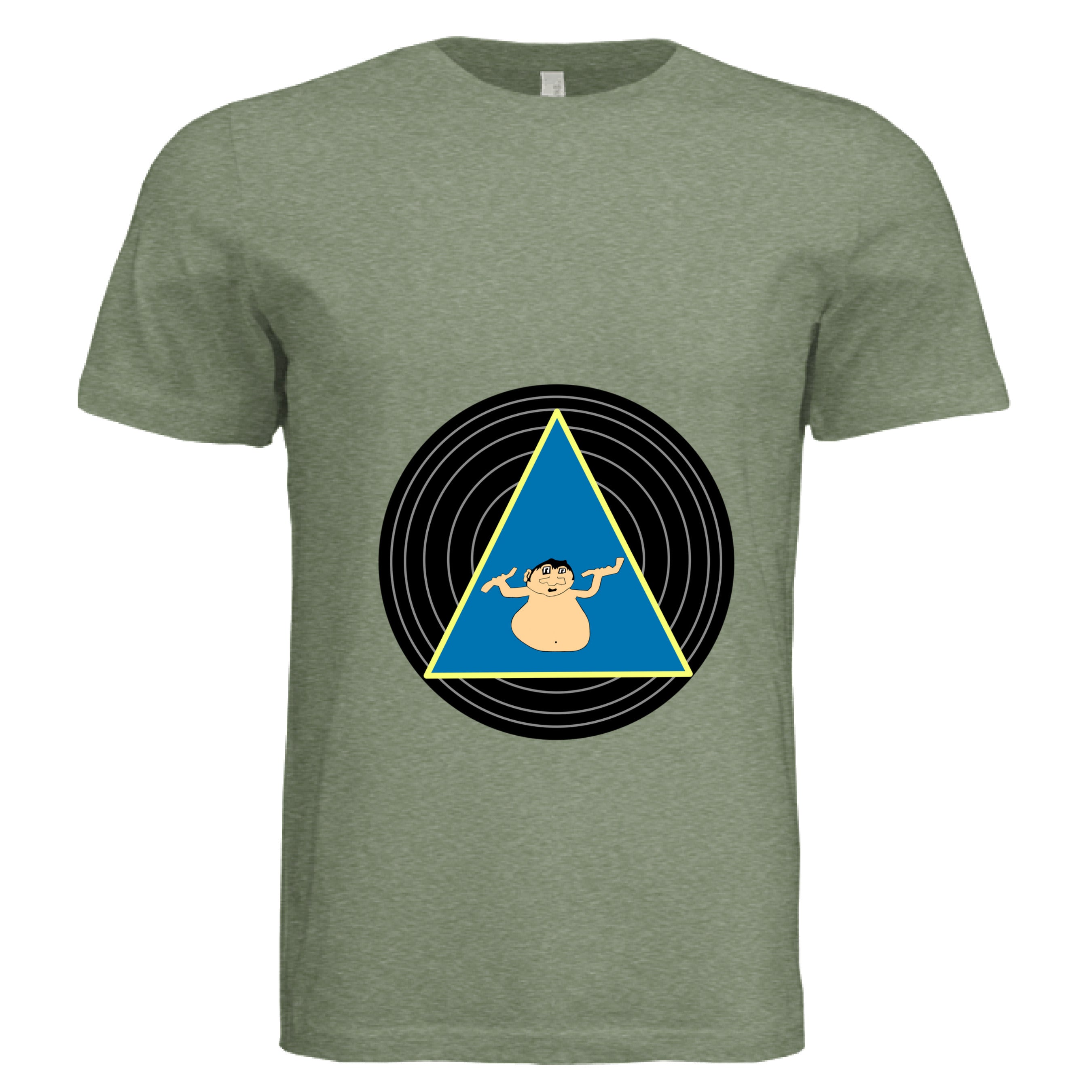 OLIVE TRIBLEND - FRONT