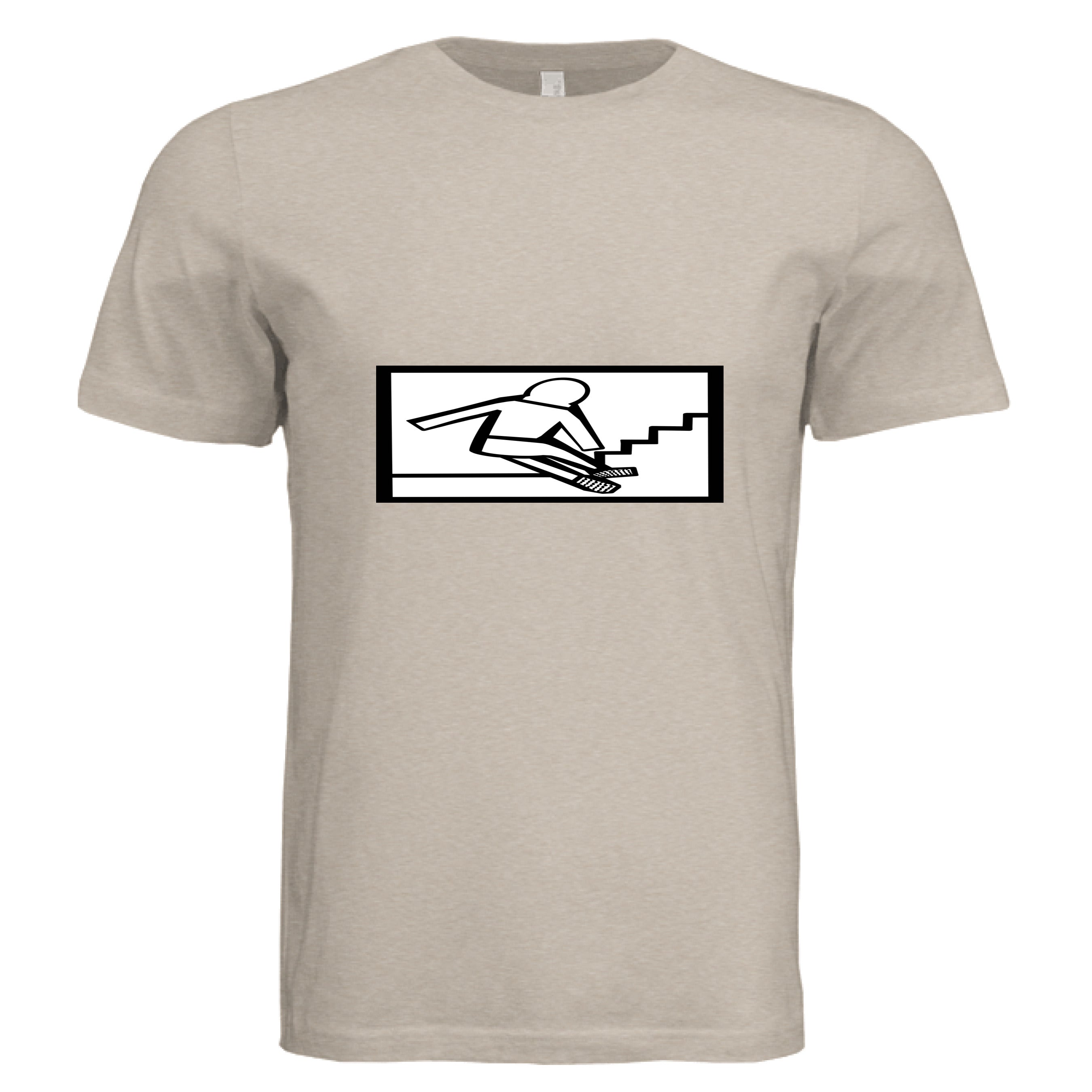 Tan Triblend - FRONT