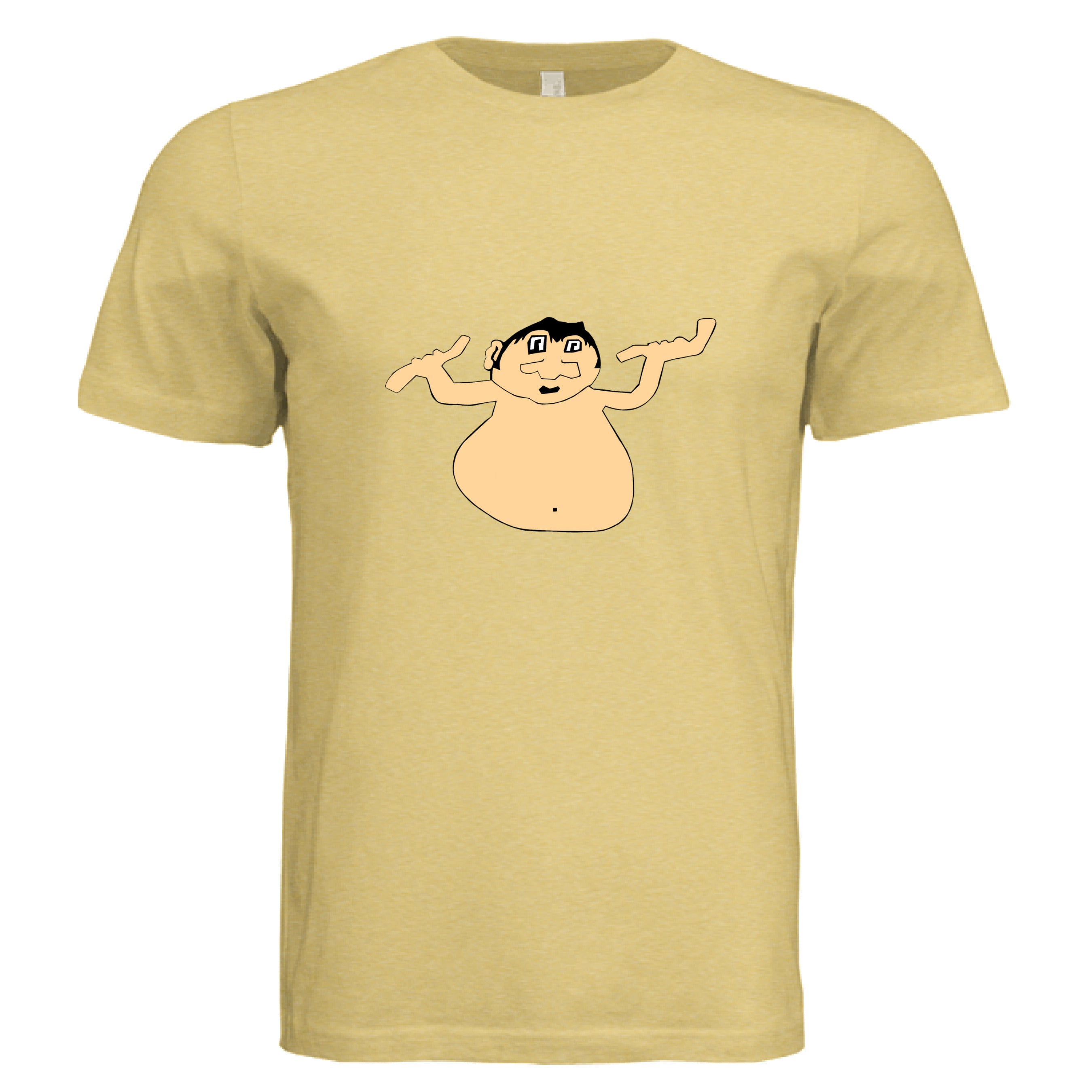 Mustard Triblend - FRONT