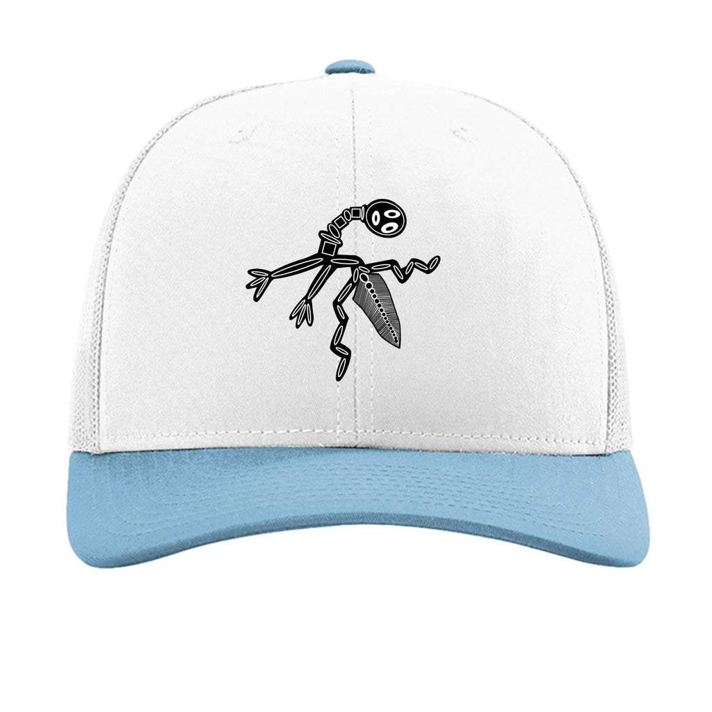 White/ White/ Columbia Blue - 112 - FRONT